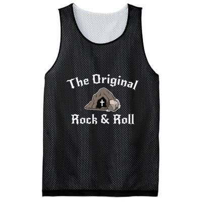 The Original Rock And Roll Christian Jesus Resurrection Mesh Reversible Basketball Jersey Tank