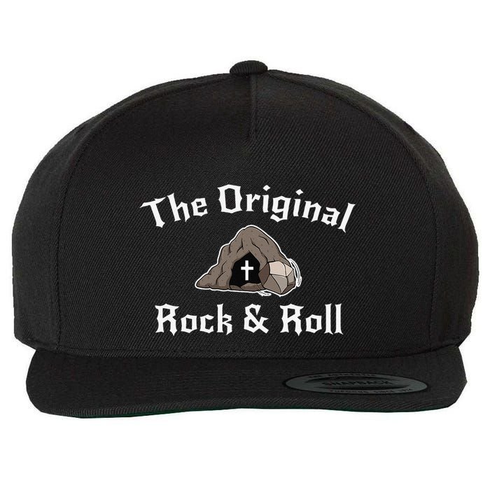 The Original Rock And Roll Christian Jesus Resurrection Wool Snapback Cap