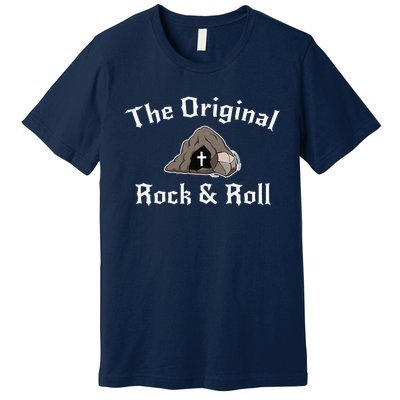 The Original Rock And Roll Christian Jesus Resurrection Premium T-Shirt