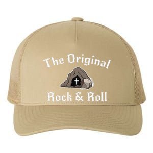 The Original Rock And Roll Christian Jesus Resurrection Yupoong Adult 5-Panel Trucker Hat