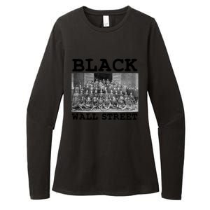 Tulsa Oklahoma Retro Black History Month Black Wall Street Cool Gift Womens CVC Long Sleeve Shirt