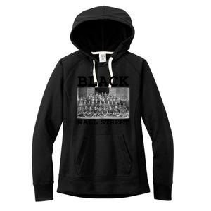 Tulsa Oklahoma Retro Black History Month Black Wall Street Cool Gift Women's Fleece Hoodie