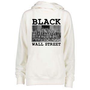 Tulsa Oklahoma Retro Black History Month Black Wall Street Cool Gift Womens Funnel Neck Pullover Hood