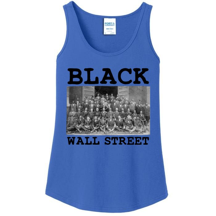 Tulsa Oklahoma Retro Black History Month Black Wall Street Cool Gift Ladies Essential Tank