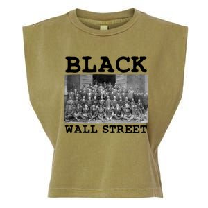 Tulsa Oklahoma Retro Black History Month Black Wall Street Cool Gift Garment-Dyed Women's Muscle Tee