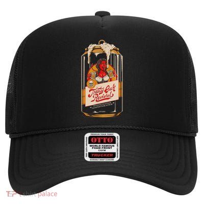 Treaty Oak Revival High Crown Mesh Back Trucker Hat