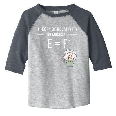 Theory Of Relativity For Musicians Classical Music Gift Idea Toddler Fine Jersey T-Shirt