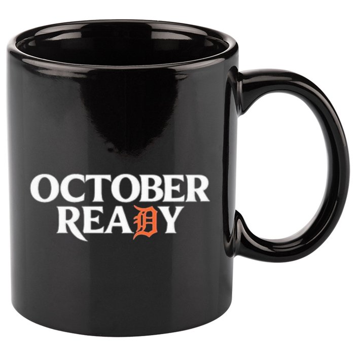 Tigers October Ready October Tiger Letter D Ready 11oz C Handle Ceramic Mug