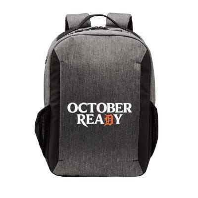 Tigers October Ready October Tiger Letter D Ready Vector Backpack