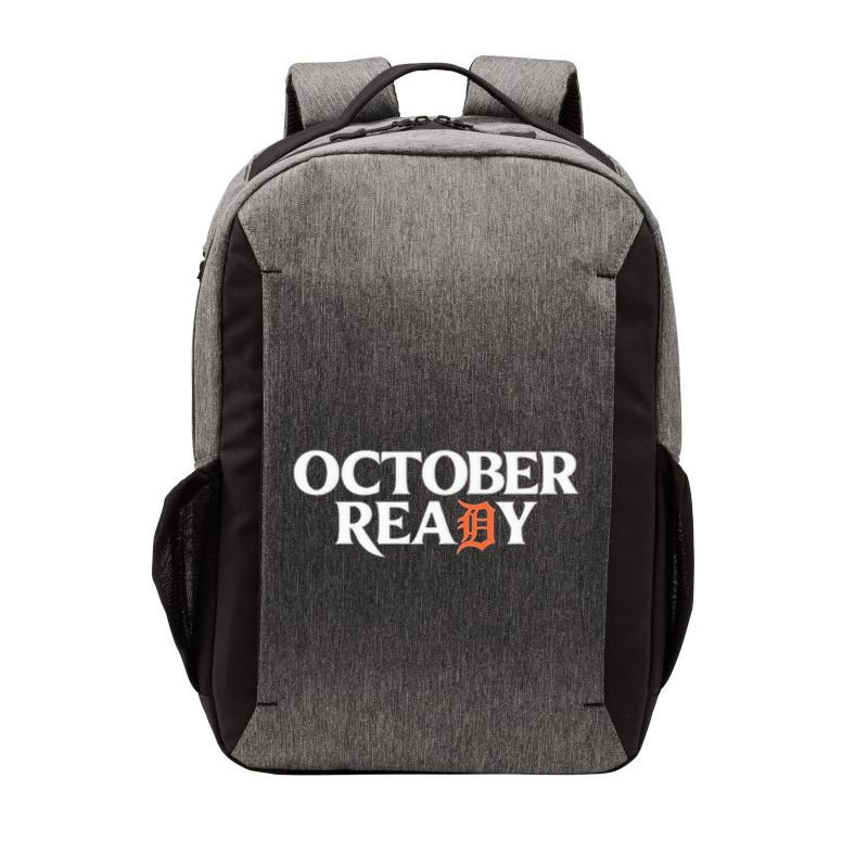 Tigers October Ready October Tiger Letter D Ready Vector Backpack