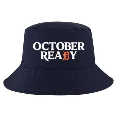 Tigers October Ready October Tiger Letter D Ready Cool Comfort Performance Bucket Hat