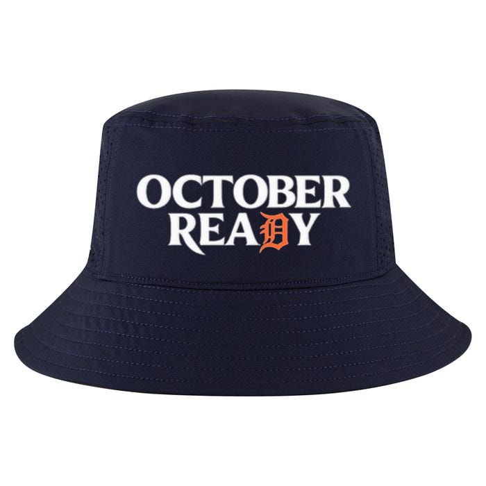Tigers October Ready October Tiger Letter D Ready Cool Comfort Performance Bucket Hat