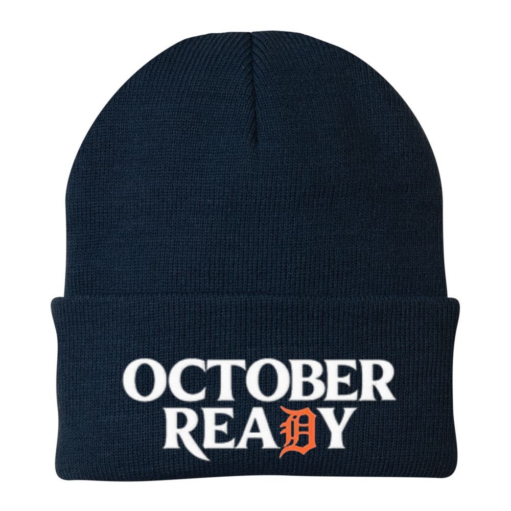 Tigers October Ready October Tiger Letter D Ready Beanie