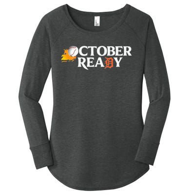 Tigers October Ready Women's Perfect Tri Tunic Long Sleeve Shirt