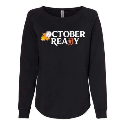 Tigers October Ready Womens California Wash Sweatshirt