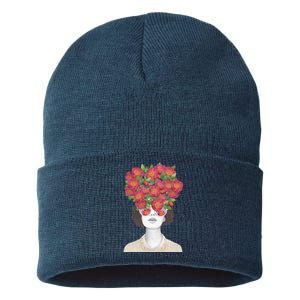 The Optimist Rose Tinted Glasses Sustainable Knit Beanie