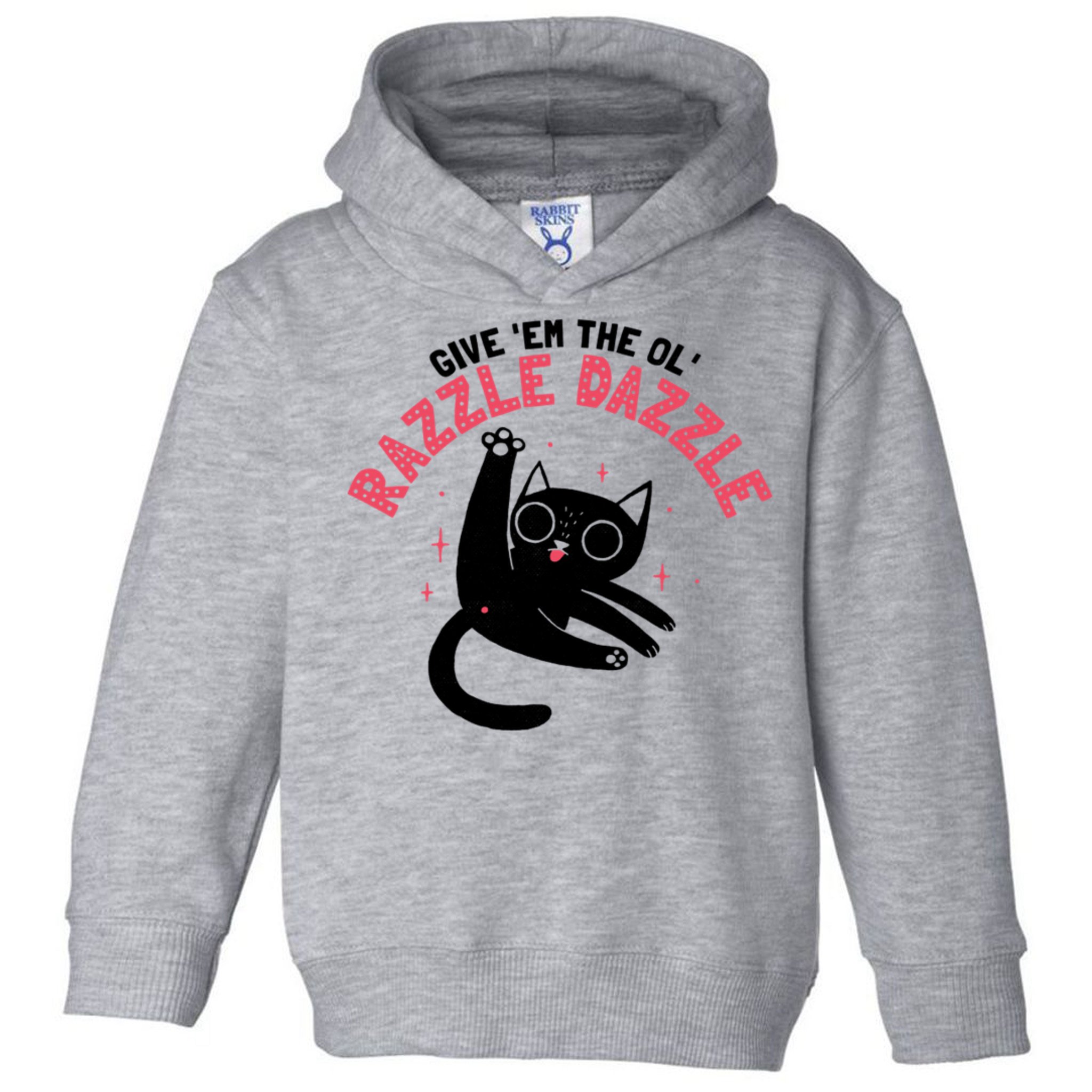The Ol' Razzle Dazzle Cat Toddler Hoodie