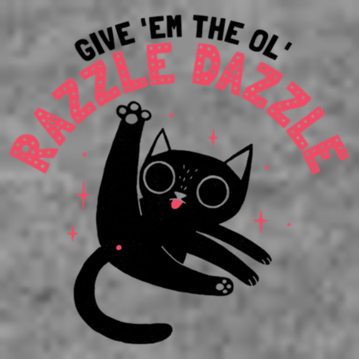 The Ol' Razzle Dazzle Cat Toddler Hoodie