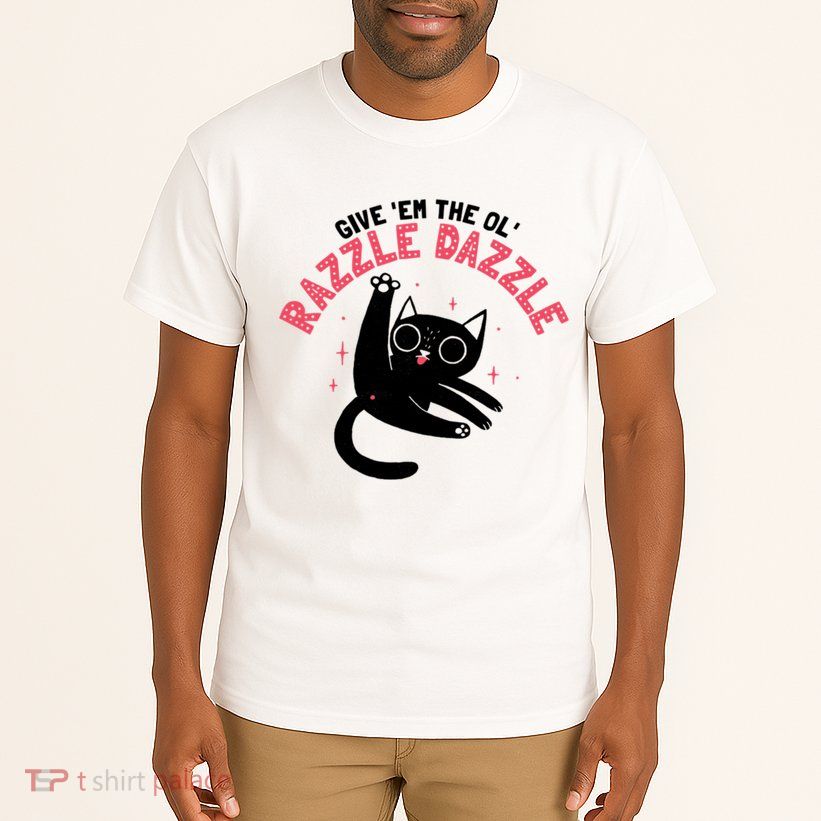 The Ol' Razzle Dazzle Cat Tall T-Shirt