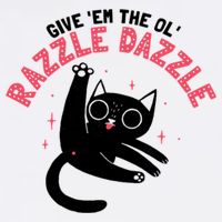 The Ol' Razzle Dazzle Cat Bucket Hat