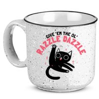 The Ol' Razzle Dazzle Cat 15oz Campfire Ceramic Mug