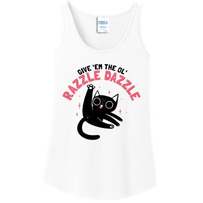 The Ol' Razzle Dazzle Cat Ladies Essential Tank