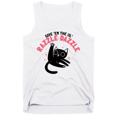The Ol' Razzle Dazzle Cat Tank Top
