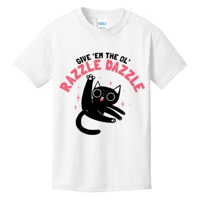 The Ol' Razzle Dazzle Cat Kids T-Shirt