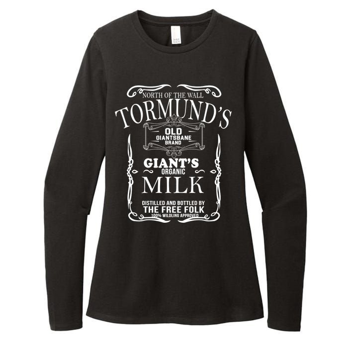 Tormund's Old Giantsbane Brand Giant's Milk Womens CVC Long Sleeve Shirt