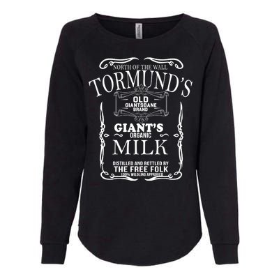 Tormund's Old Giantsbane Brand Giant's Milk Womens California Wash Sweatshirt