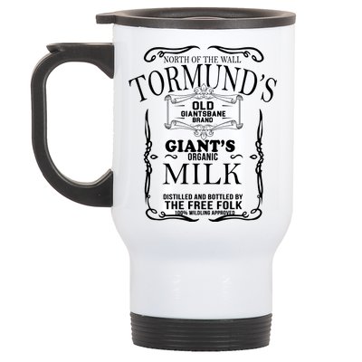 Tormund's Old Giantsbane Brand Giant's Milk Stainless Steel Travel Mug