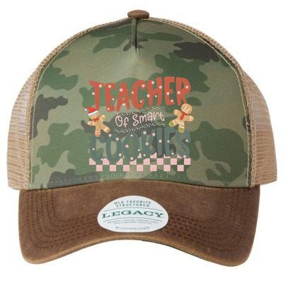 Teacher Of Smart Cookies Christmas Legacy Tie Dye Trucker Hat