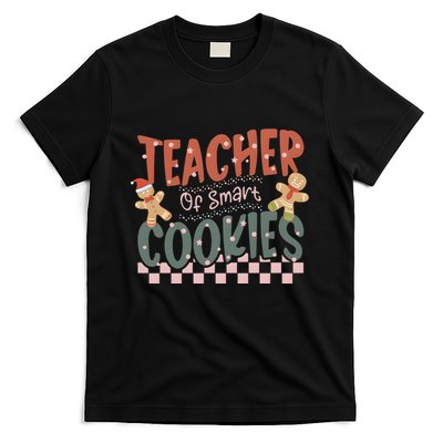 Teacher Of Smart Cookies Christmas T-Shirt