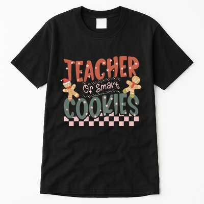 Teacher Of Smart Cookies Christmas Tall T-Shirt