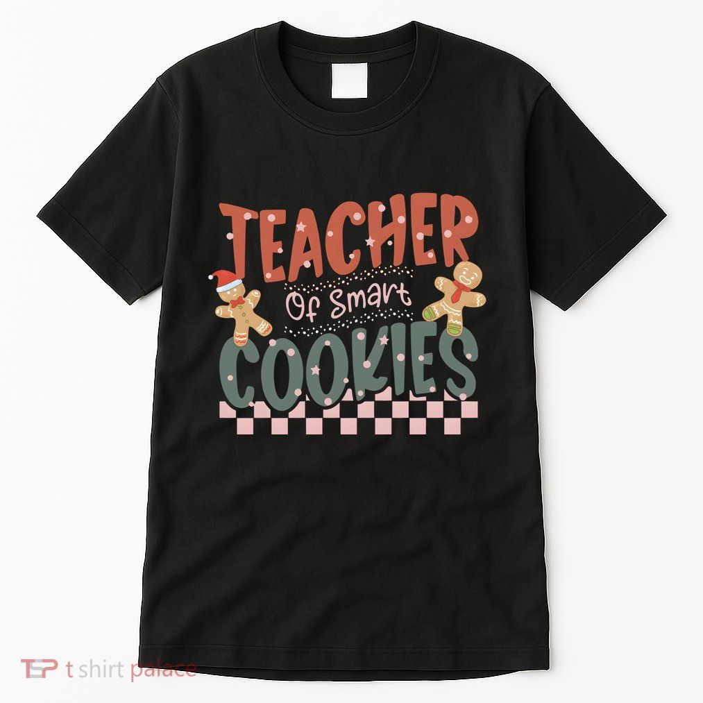 Teacher Of Smart Cookies Christmas Tall T-Shirt