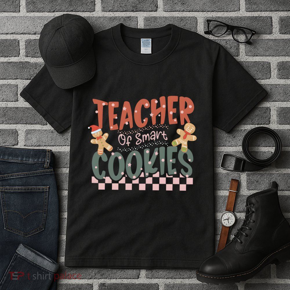 Teacher Of Smart Cookies Christmas Tall T-Shirt