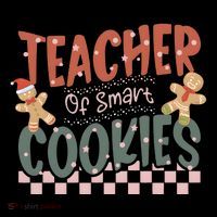 Teacher Of Smart Cookies Christmas Tank Top