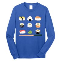 Types Of Sushi Funny Sushi Lovers Sushi Outfit Gift Long Sleeve Shirt