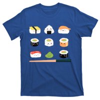 Types Of Sushi Funny Sushi Lovers Sushi Outfit Gift T-Shirt