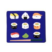 Types Of Sushi Funny Sushi Lovers Sushi Outfit Gift Mousepad