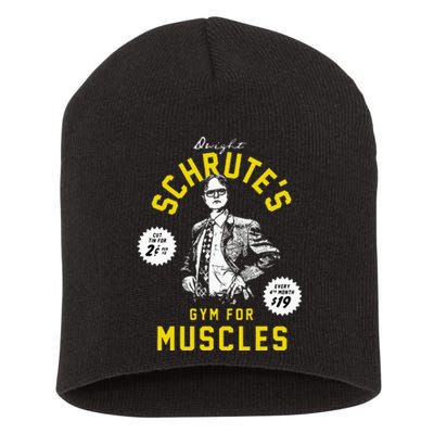 The Office Schrutes Gym Short Acrylic Beanie