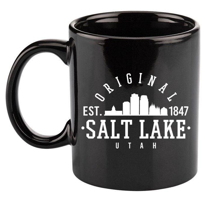 The Original Salt Lake City Utah 1847 11oz C Handle Ceramic Mug