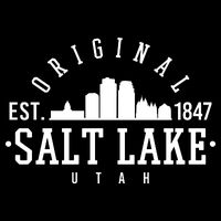 The Original Salt Lake City Utah 1847 Drawstring Bag