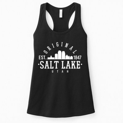The Original Salt Lake City Utah 1847 Womens Tank Top
