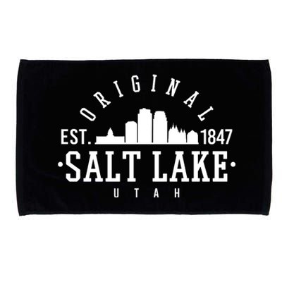 The Original Salt Lake City Utah 1847 Microfiber Hand Towel