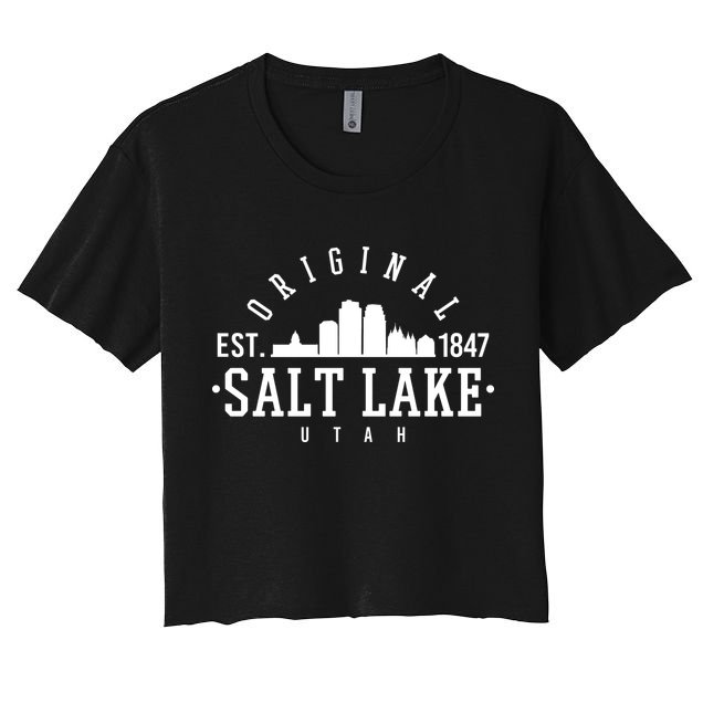The Original Salt Lake City Utah 1847 Crop Top
