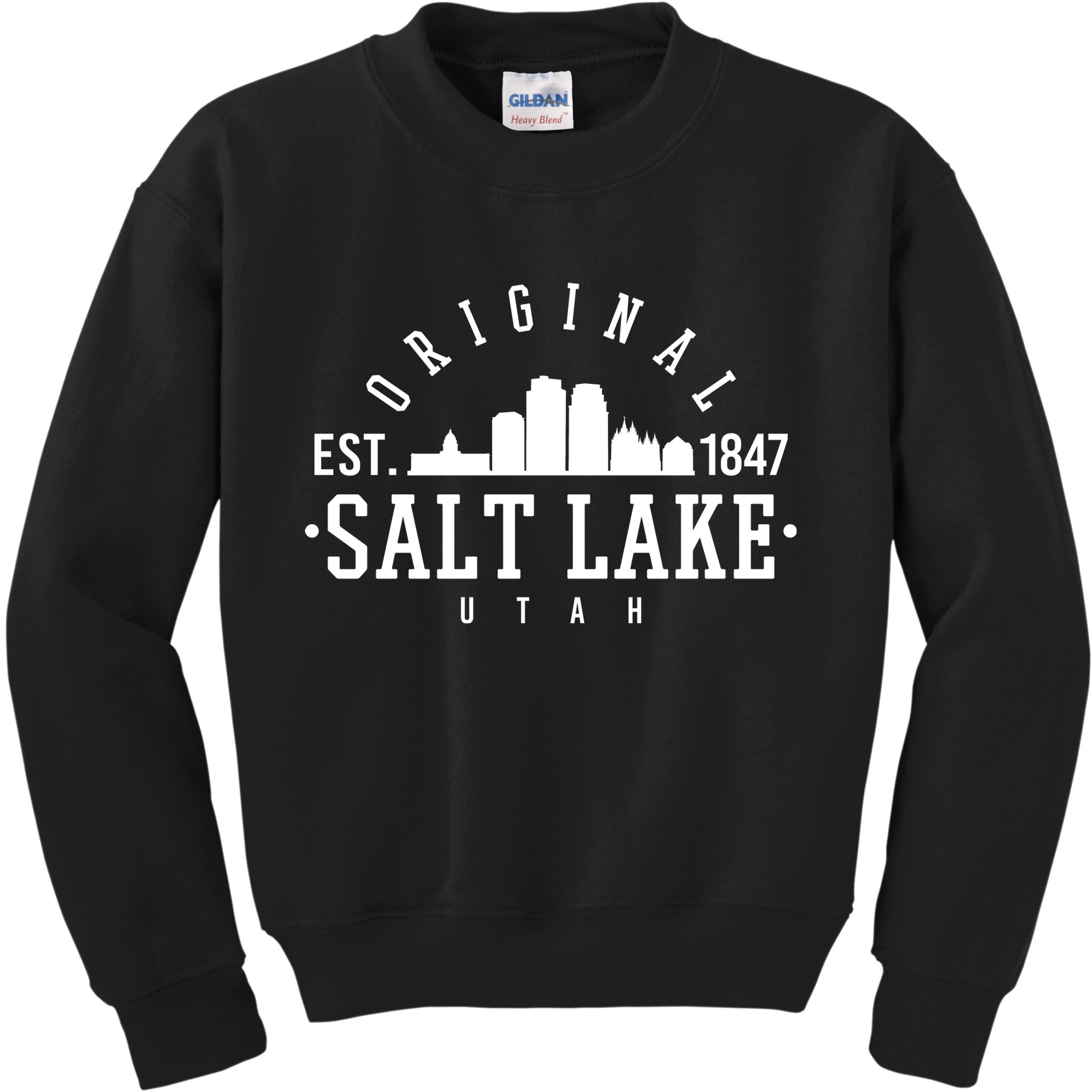 The Original Salt Lake City Utah 1847 Kids Sweatshirt