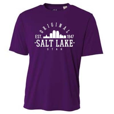 The Original Salt Lake City Utah 1847 Cooling Performance Crew T-Shirt