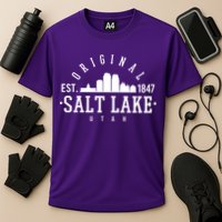 The Original Salt Lake City Utah 1847 Cooling Performance Crew T-Shirt
