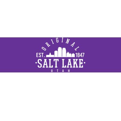 The Original Salt Lake City Utah 1847 Bumper Sticker